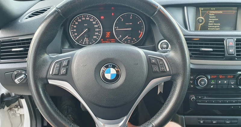 BMW X1 cena 38900 przebieg: 209000, rok produkcji 2012 z Zelów małe 781